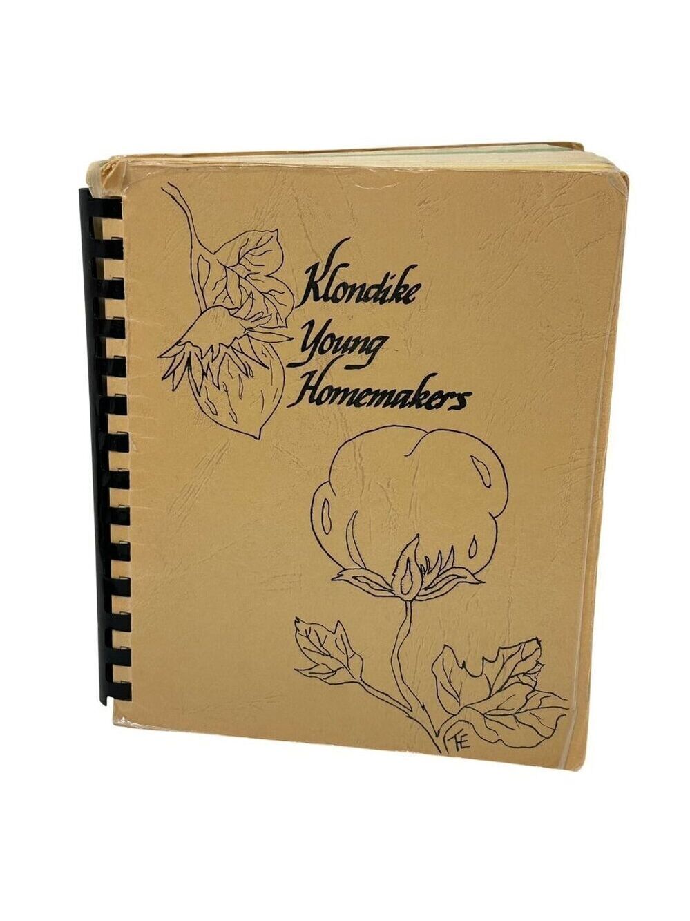 Klondike Young Homemakers Cookbook 1983 Spiral-Bound Vintage Recipes Classic